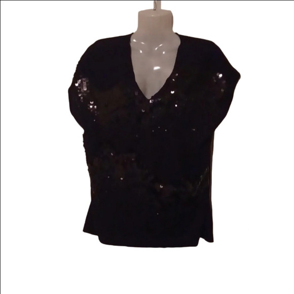 🌹Vneck sequence top - Picture 3 of 12